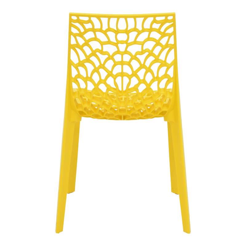 Καρέκλα Hush με UV protection PP κίτρινο 50.5x54x79.5εκ. - Image 5