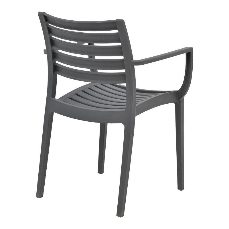 Πολυθρόνα Gerko με UV protection pp σε ανθρακί απόχρωση 57x46x83εκ - Image 2