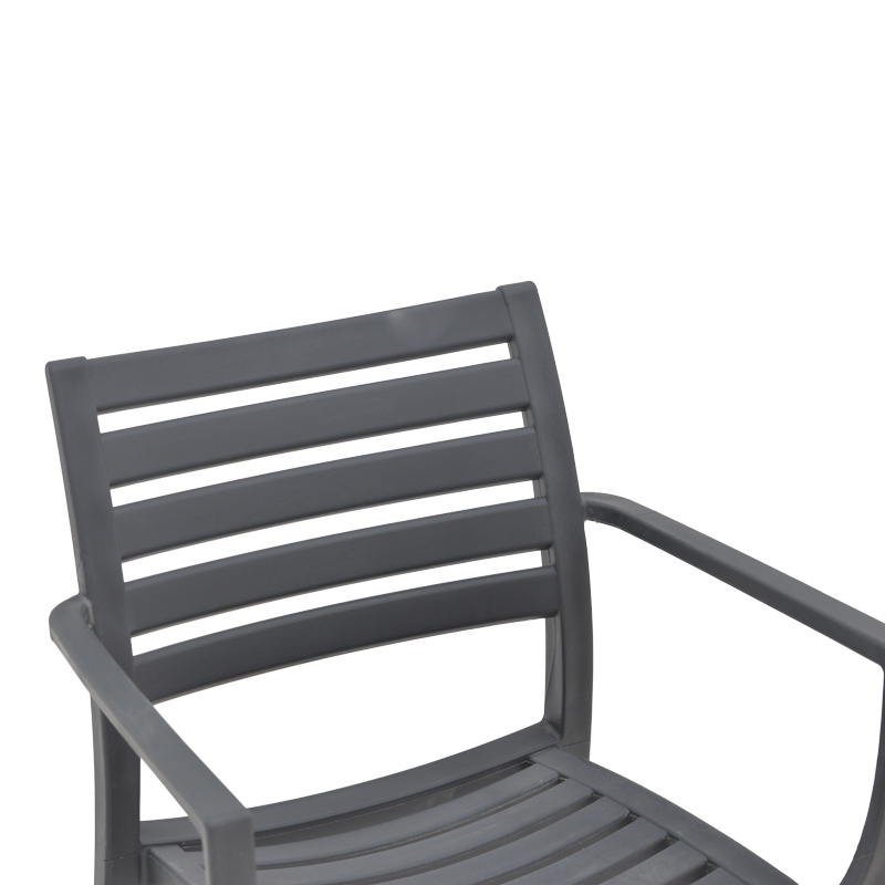 Πολυθρόνα Gerko με UV protection pp σε ανθρακί απόχρωση 57x46x83εκ - Image 6