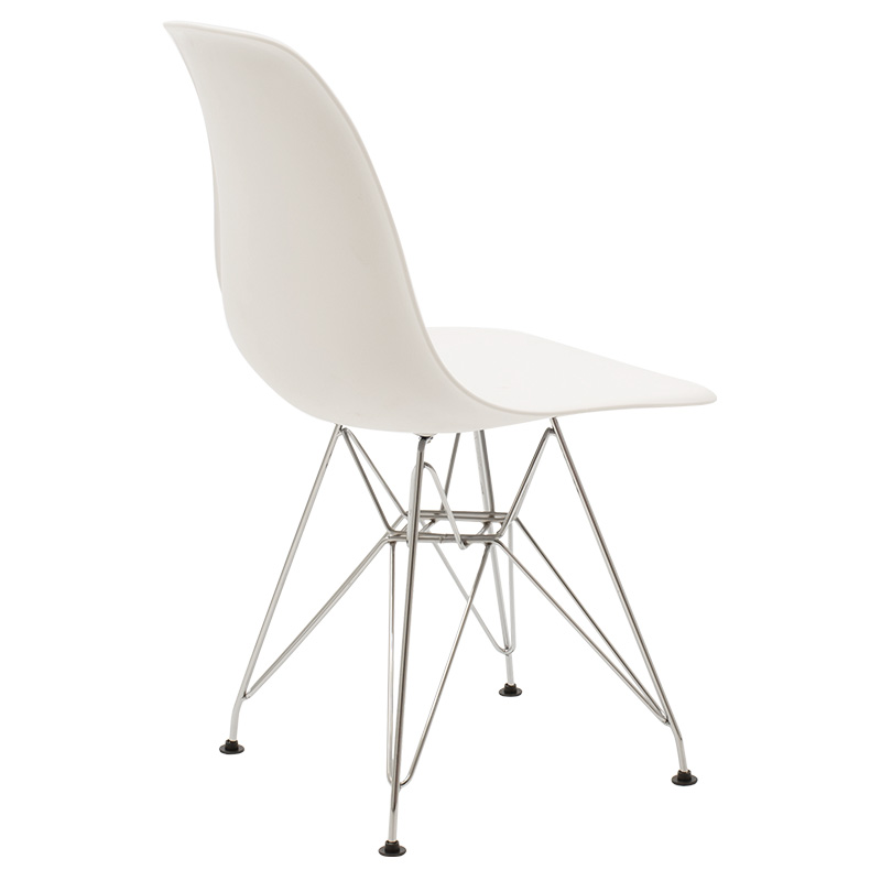 Καρέκλα Adelle PP λευκό-inox πόδι 46x55x81εκ - Image 2