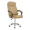 Καρέκλα γραφείου διευθυντή Toronsi pakoworld μπεζ pu 60x68x128εκ 292-000057