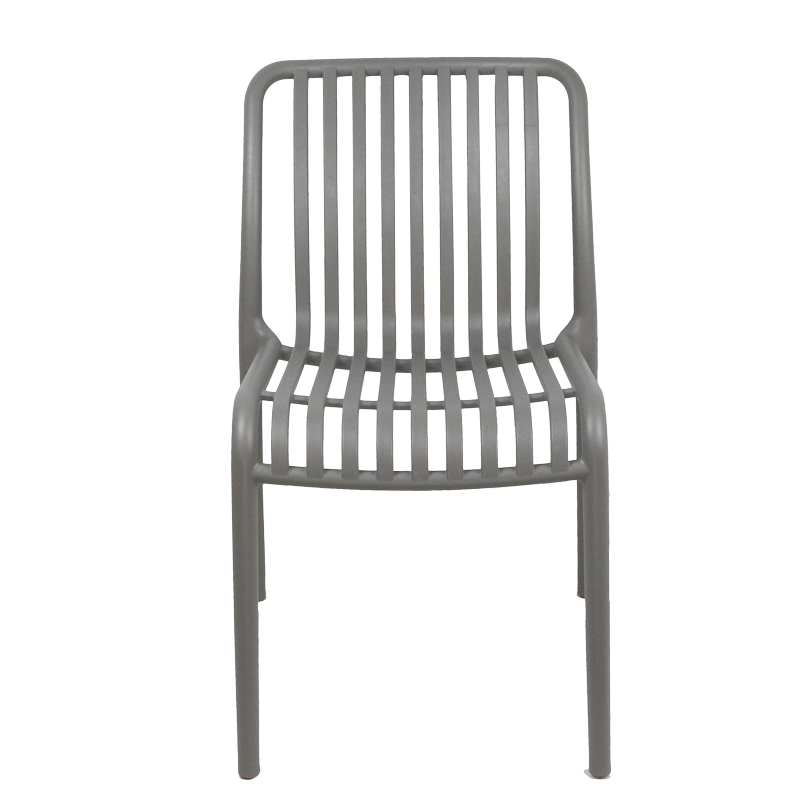 Καρέκλα Zoi pp σε ανθρακί απόχρωση 42x58x79εκ - Image 4