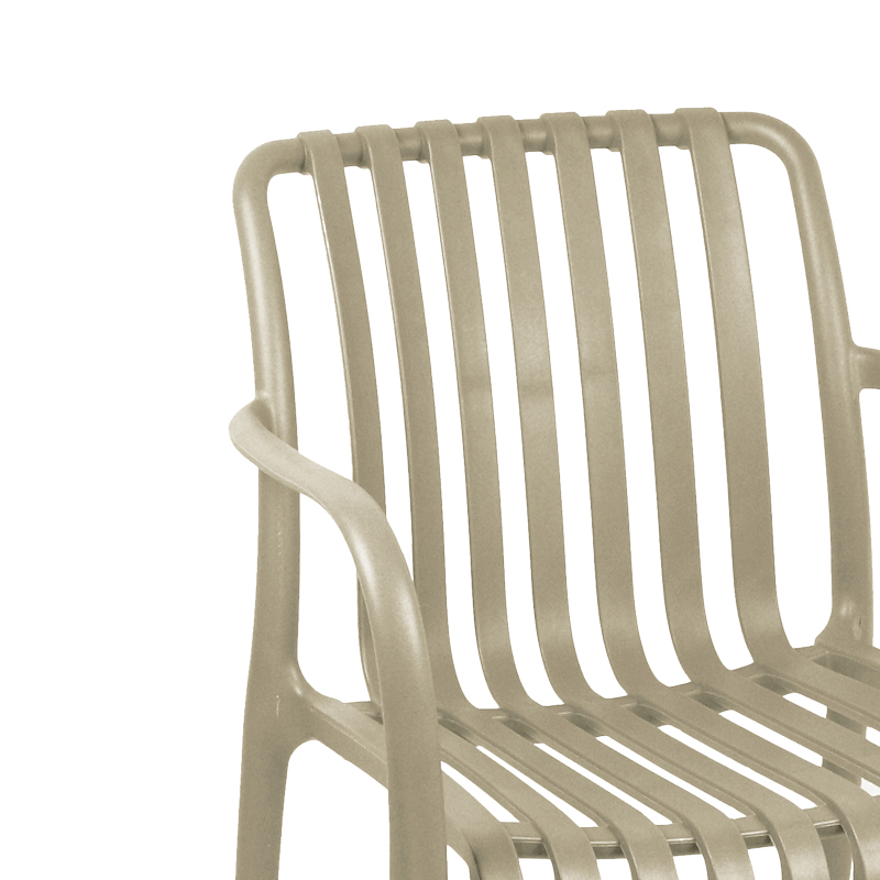 Πολυθρόνα Zoi pp σε cappucino απόχρωση 58.5x54x80εκ - Image 5