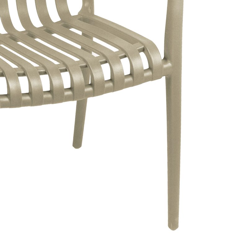 Πολυθρόνα Zoi pp σε cappucino απόχρωση 58.5x54x80εκ - Image 6