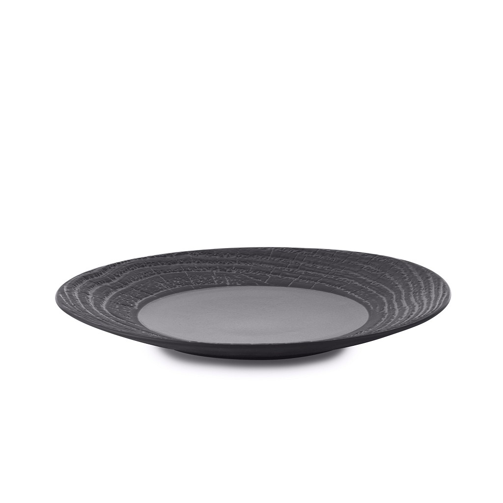 ARBORESCENCE LIQUORICE DINNER PLATE 26