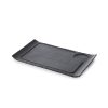 BASALT "MATT SLATE" BURGER PLATE CURVED EDGES 33 33X20X2CM RV647784K3 Espiel