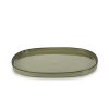 CARACTERE CARDAMOM OVAL PLATE 35