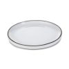 CARACTERE WHITE CUMULUS DESSERT PLATE 21X21X2CM RV652798K4 Espiel