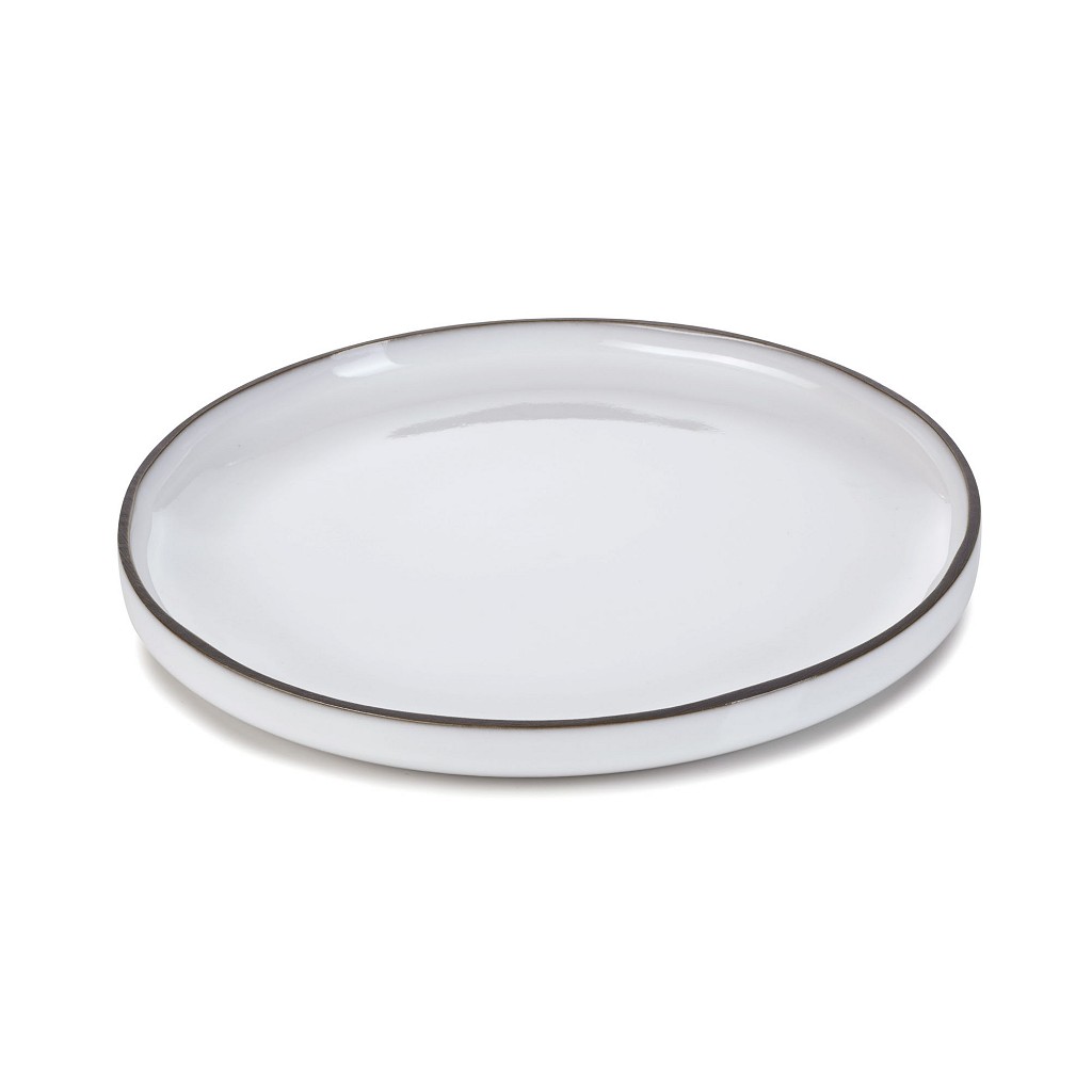 CARACTERE WHITE CUMULUS DESSERT PLATE 21X21X2CM RV652798K4 Espiel