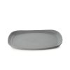 No.W MATT GREY RECYCLAY RECTANGULAR PLATE 33CM RV654807K3 Espiel
