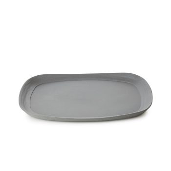 No.W MATT GREY RECYCLAY RECTANGULAR PLATE 33CM RV654807K3 Espiel