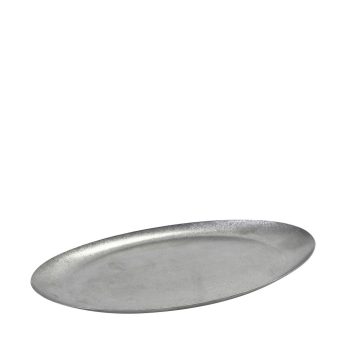 SNOW GREY ΠΙΑΤΟ ΟΒΑΛ SS 18/10 22Χ12Χ1ΕΚ. FEV121 Espiel