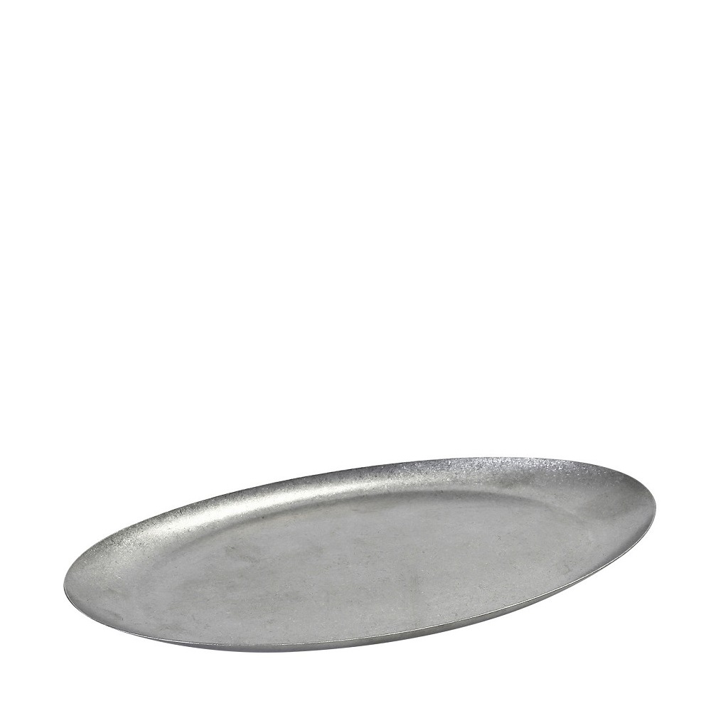 SNOW GREY ΠΙΑΤΟ ΟΒΑΛ SS 18/10 22Χ12Χ1ΕΚ. FEV121 Espiel