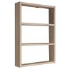 Ραφιέρα τοίχου Seraphim pakoworld oak 43.2x9x60εκ 176-000091