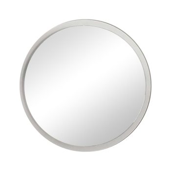 Καθρέπτης Reflex pakoworld μελαμίνη σε λευκή απόχρωση 49x5x49εκ 176-000174