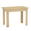 Τραπέζι Celeste pakoworld sonoma 100x60x73.5εκ 184-000010