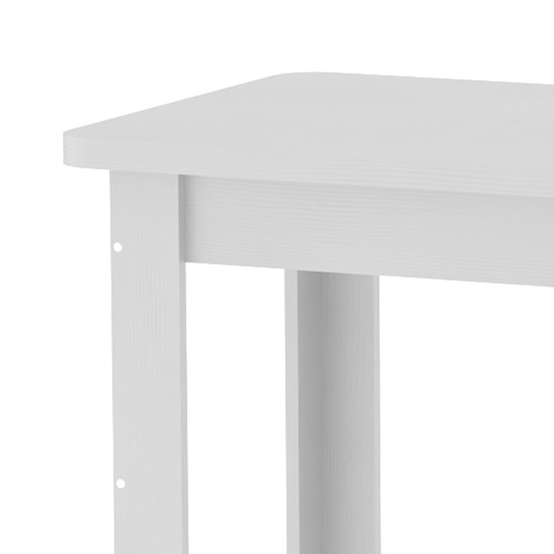 Τραπέζι Celeste λευκό 100x60x73.5εκ - Image 3