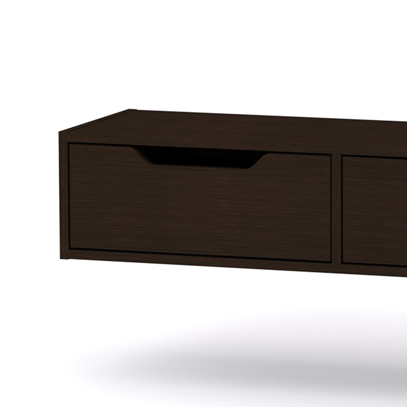 Κονσόλα επιτοίχια Alberto σε wenge απόχρωση100x32.5x22εκ - Image 3