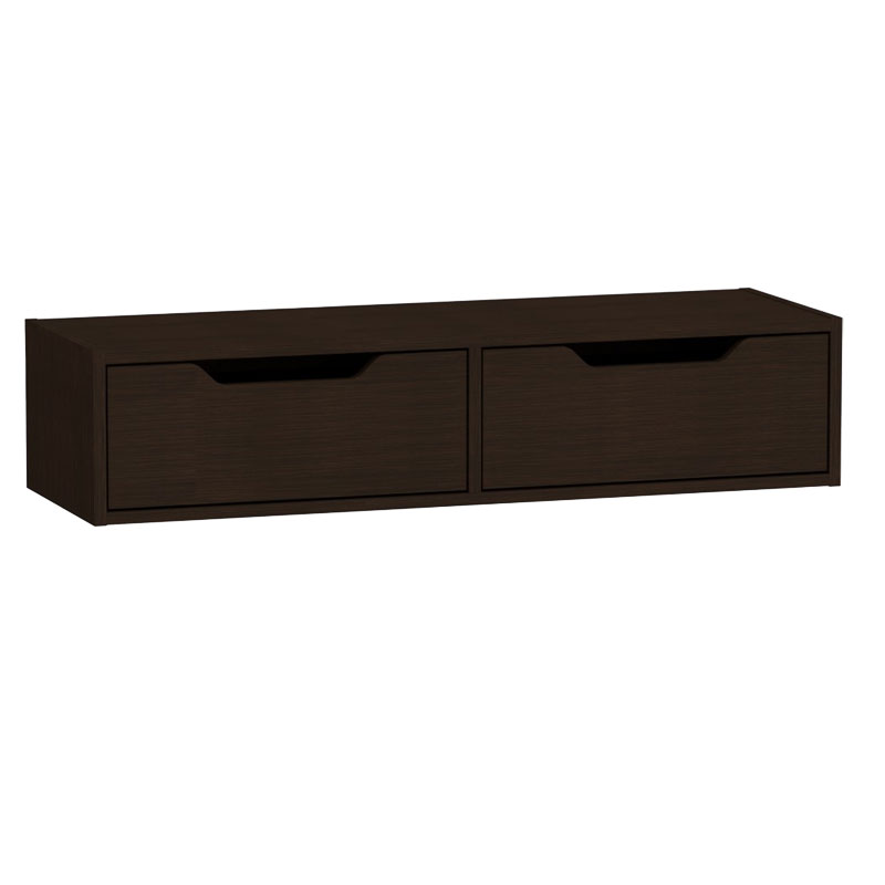 Κονσόλα-τουαλέτα Alberto pakoworld κρεμαστή wenge 100x32.5x22εκ 184-000020