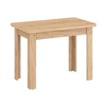 Τραπέζι Celeste pakoworld μελαμίνης σε oak απόχρωση 100x60x73.5εκ 184-000098