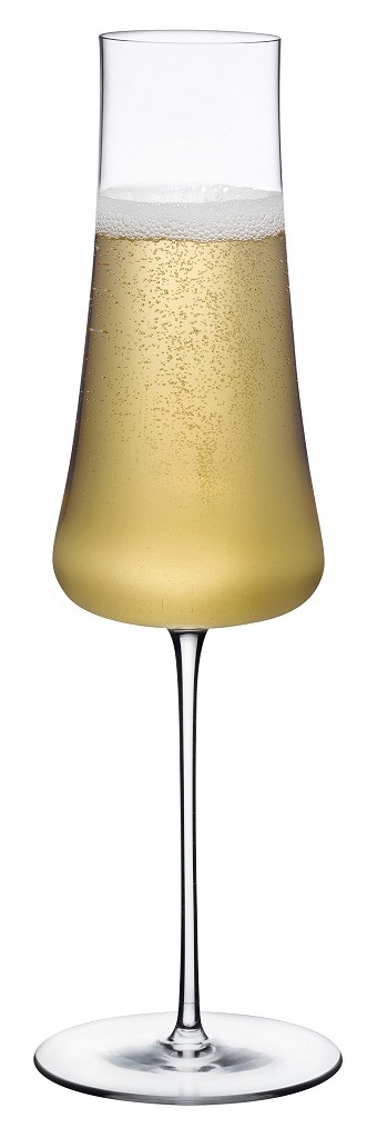 NUDE STEM ZERO CHAMPAGNE SET2 300CC H:26 P/288 GB2.OB12. NU32021-2 Espiel