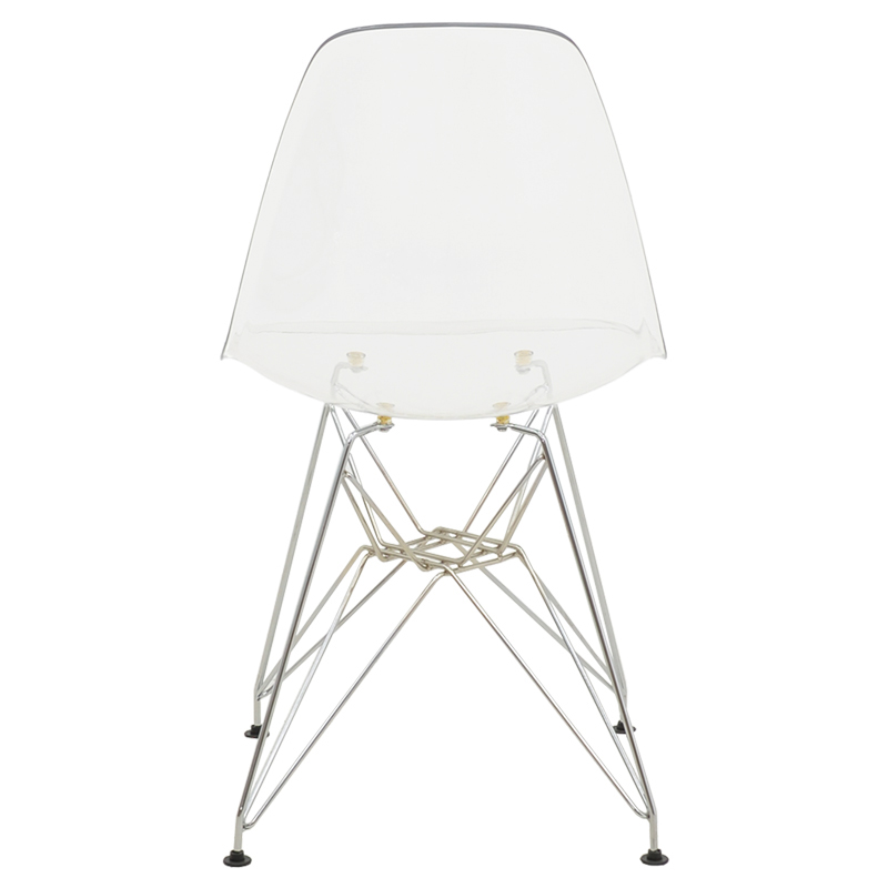Καρέκλα Adelle PP διάφανο-inox πόδι 46x55x81εκ - Image 5