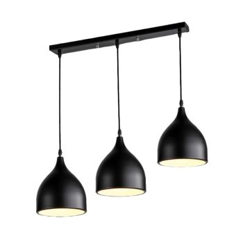 Φωτιστικό οροφής Perce I pakoworld μαύρο μέταλλο 50x17x120εκ 342-000020