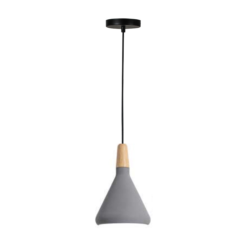 Φωτιστικό οροφής Jedren pakoworld γκρι μέταλλο Φ18x27εκ 342-000026
