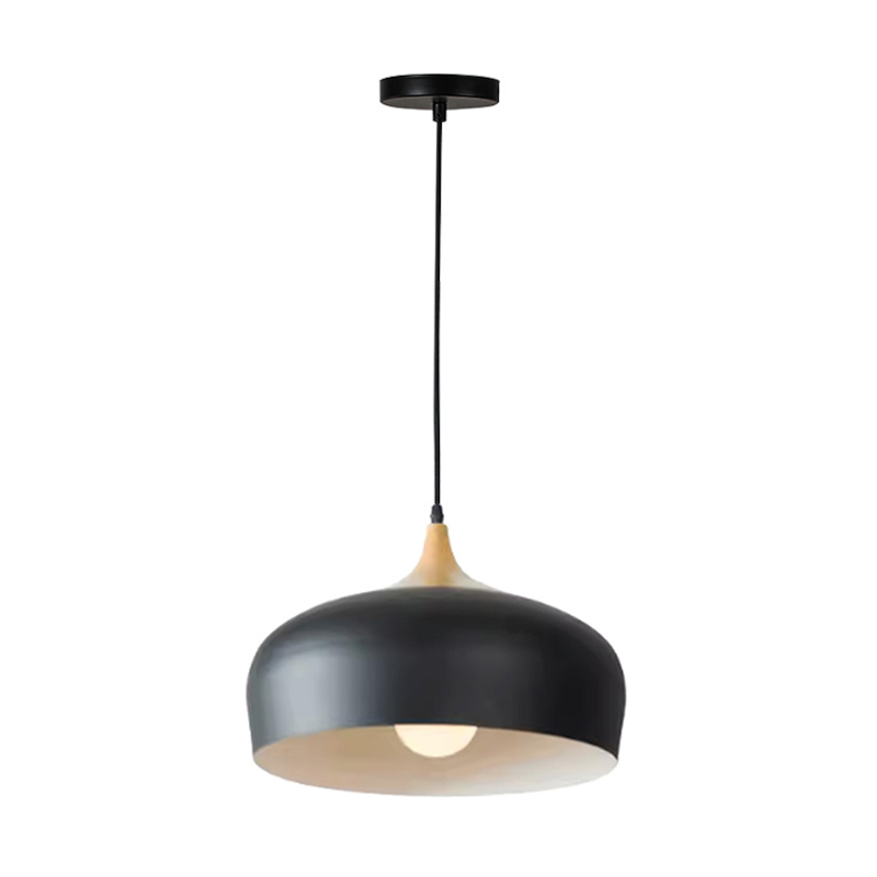 Φωτιστικό οροφής Pedrity pakoworld μαύρο μέταλλο Φ35x120εκ 342-000038
