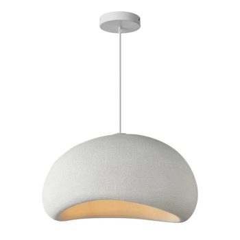 Φωτιστικό οροφής Zulcere I pakoworld λευκό ps 56x47x100εκ 342-000050