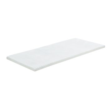 Ανώστρωμα Casmeriane pakoworld λευκό ύφασμα-memory foam 90x190x5εκ 348-000007