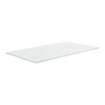Ανώστρωμα Casmeriane pakoworld roll pack λευκό ύφασμα-memory foam 160x200x5εκ 348-000012