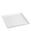 WHITE ΠΙΑΤΟ ΡΗΧΟ ΤΕΤΡΑΓ. 26ΕΚ WAVY MATTE ΜΕΛΑΜΙΝΗΣ MLW349K36-6 Espiel