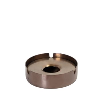 ΣΤΑΧΤΟΔΟΧΕΙΟ ΑΝΤΙΑΝΕΜΙΚΟ ΜΕ ΚΑΠΑΚΙ SS 18/0 PVD ΜΠΡΟΝΖΕ D8ΕΚ SUT103 Espiel