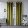 Beauty Home Κουρτίνα βελούδο σκίασης με 8 μεταλλικούς κρίκους Art 8399 140x270 Χρυσό