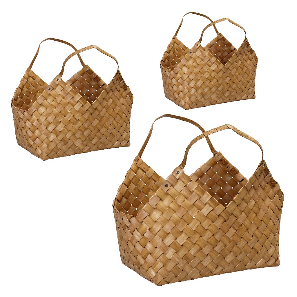 ΚΑΛΑΘΙ/ΤΣΑΝΤΑ ΜΕ ΛΑΒΕΣ ΨΑΘΙΝΟ SET/3 ΜΠΕΖ 56/50/40X33/28/23XH36/30/25EK XYP509 Espiel