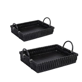 ΚΑΛΑΘΙ ΜΕ ΛΑΒΕΣ ΨΑΘΙΝΟ SET/2 ΟΡΘ. ΜΑΥΡΟ 43/38X33/27ΧH9EK XYP503 Espiel