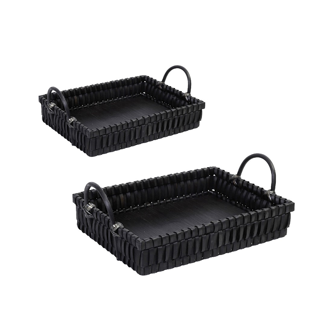 ΚΑΛΑΘΙ ΜΕ ΛΑΒΕΣ ΨΑΘΙΝΟ SET/2 ΟΡΘ. ΜΑΥΡΟ 43/38X33/27ΧH9EK XYP503 Espiel