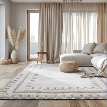 Beauty Home Χαλί Cozy Art 9635 160x230 Εκρού