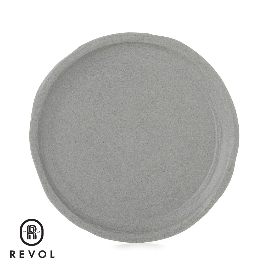 No.W MATT GREY RECYCLAY DESSERT PLATE 21.5CM - Image 3