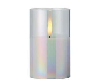 ΠΡΑΓΜΑΤΙΚΟ ΚΕΡΙ ΛΕΥΚΟ ΙΡΙΔΙΖΟΝ ΜΕ LED ΦΩΣ 7.5Χ12.5ΕΚ 1