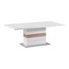 Τραπέζι Zoekrin Inart λευκό mdf 200x100x76εκ 029-000263