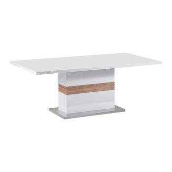Τραπέζι Zoekrin Inart λευκό mdf 200x100x76εκ 029-000263