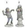 ΠΑΙΔΙΑ ΣΤΟ ΧΙΟΝΙ RESIN ΓΚΡΙ 9Χ8Χ20 2-70-922-0080