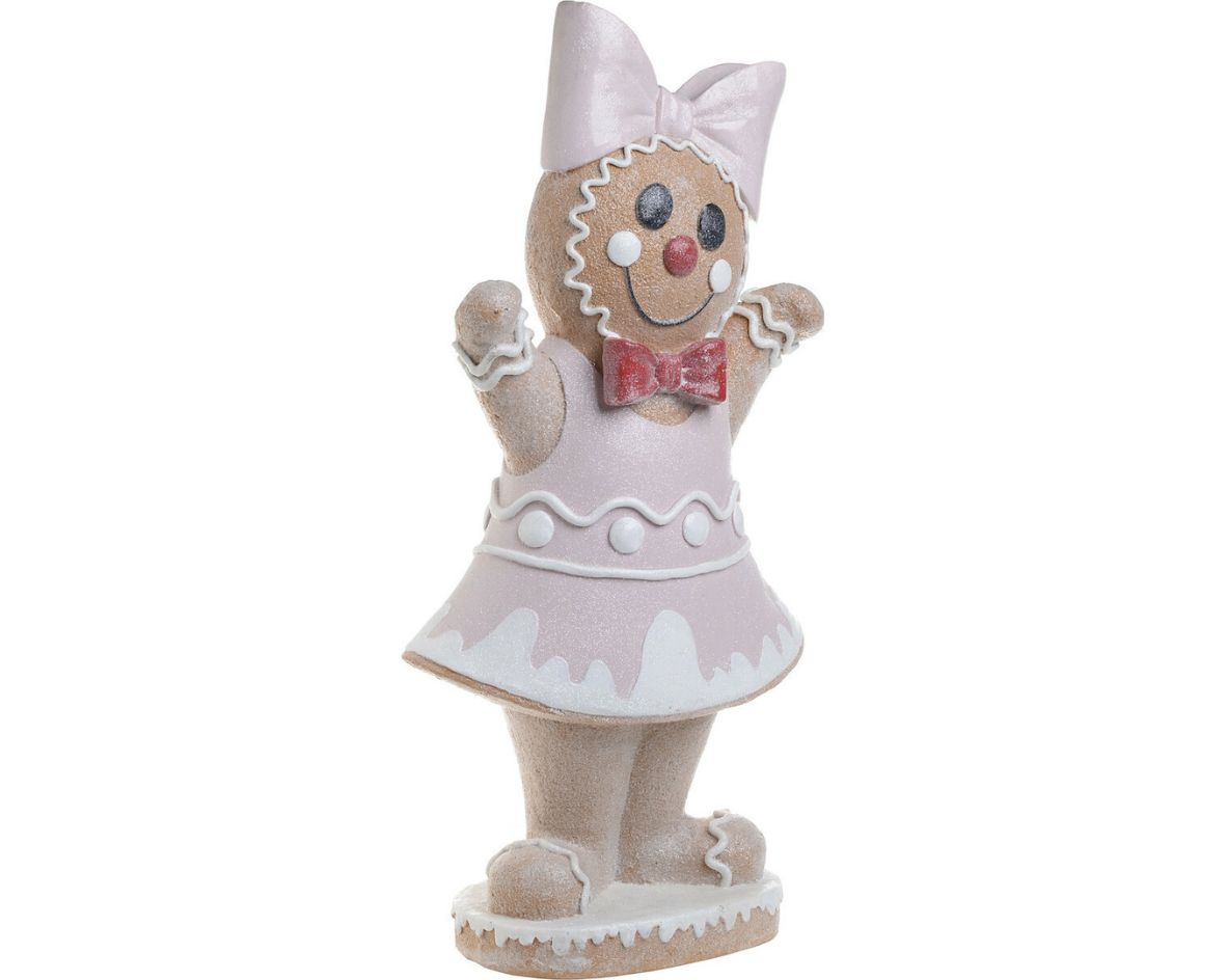 GINGERBREAD WOMAN POLYRESIN 30X16X60