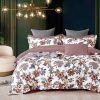 Beauty Home Σετ σεντόνια υπέρδιπλα με λάστιχο Art 12612 Flaure 165χ200+30 Εκρού