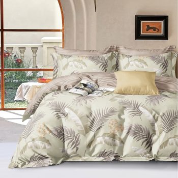 Beauty Home Σετ παπλωματοθήκη υπέρδιπλη Art 12621 Bizet 230x250 Πράσινο