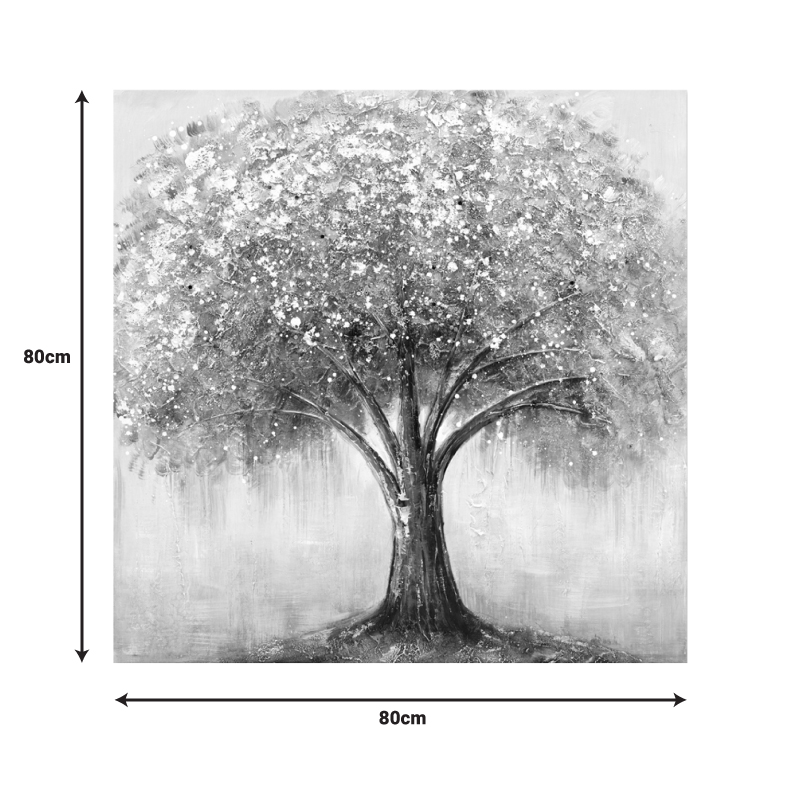 Πίνακας σε καμβά Nator I 3D Inart 80x3x80εκ - Image 2