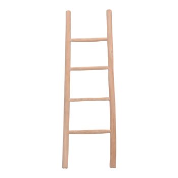 Σκάλα Morjeve pakoworld teak ξύλο σε φυσική απόχρωση 45x6x150εκ 336-000024