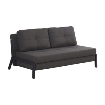 Καναπές-κρεβάτι Hafrene pakoworld ανθρακί ύφασμα 151x94x71εκ 347-000003
